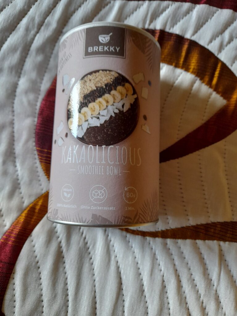 BREKKY KAKAOLICIOUS Smoothie Bowl Vegan 100% natürlich Zutaten