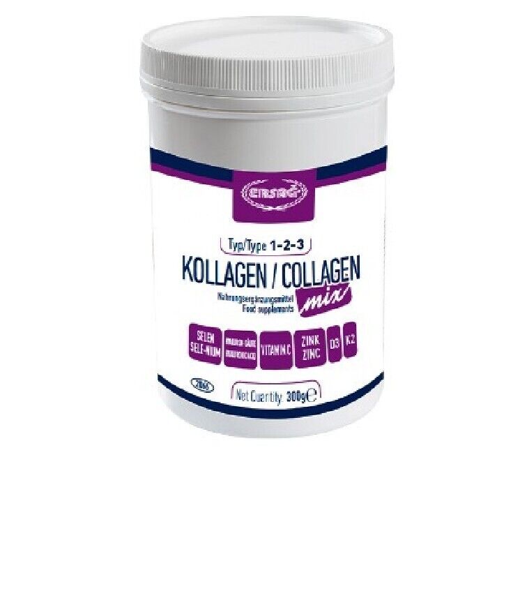 ERSAG ECO Collagen Mix TYP 1-2-3 , KOLLAGEN-MISCHUNG (TYP 1-2-3) 300 gr Original