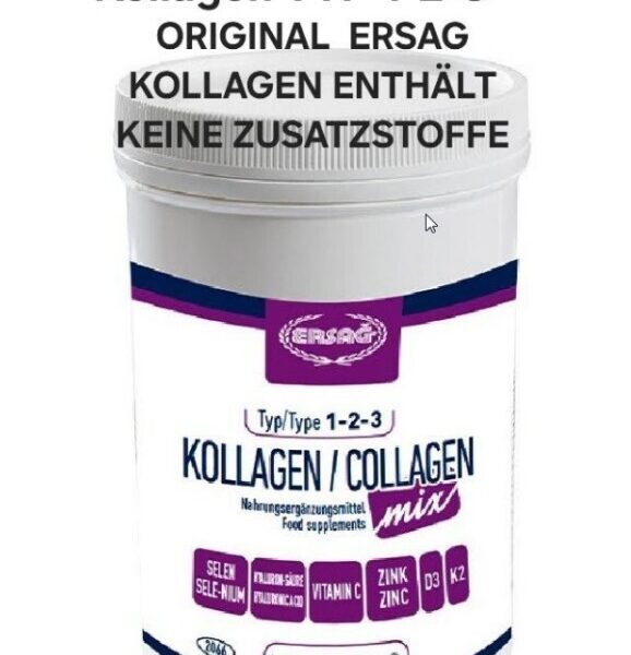 ERSAG ECO Collagen Mix TYP 1-2-3 , KOLLAGEN-MISCHUNG (TYP 1-2-3) 300 gr Original
