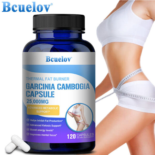 Garcinia Cambogia Kapseln 25.000 Mg Fördern Die Natürliche Gewichtsabnahme