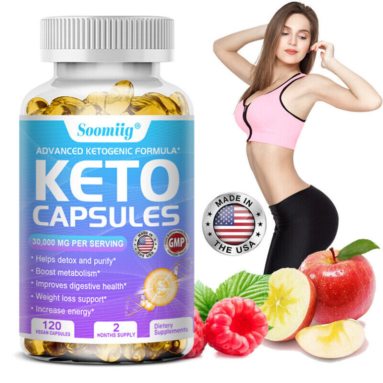 Keto Kapsel - 120 Abnehmen Kapseln - Gewichtsmanagement - Vegan