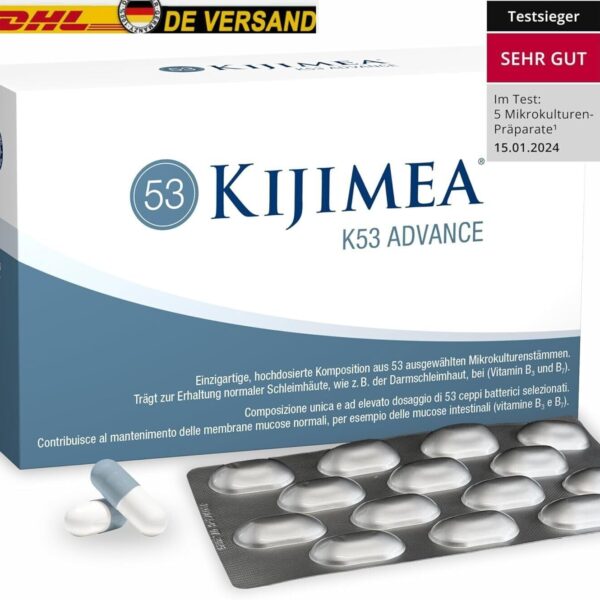KIJIMEA K53 Advance Kapseln 84 St.- Intestinal Bacteria High Dose - PZN18379796