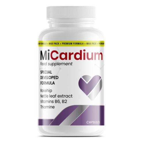 MiCardium Original Maxi Packung 60 Kapseln Kapseln mit Vitaminen