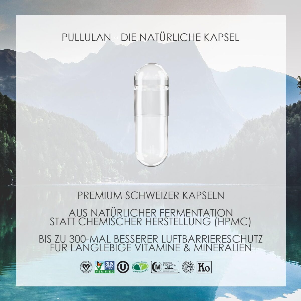 PEA Ultramikronisiert 600mg Portion - 240 Kapseln Apothekerglas Palmitoylethanol