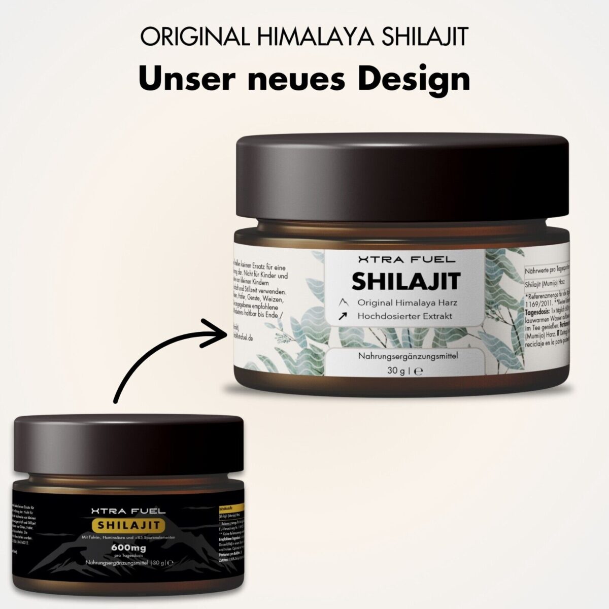 Shilajit Harz - Original Himalaya Mumijo - vegan & laborgeprüft, 85+ Mineralien
