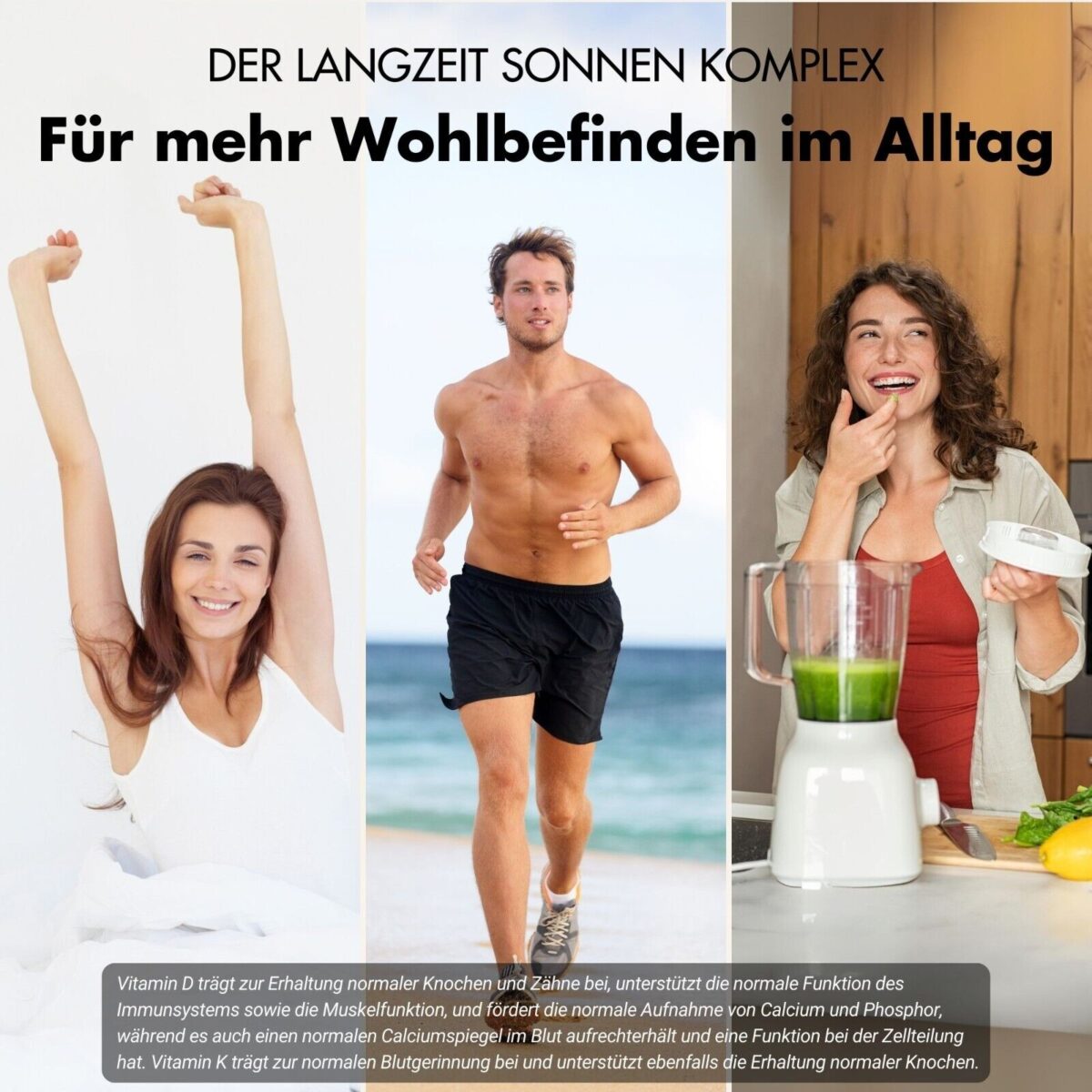 Vitamin D3 K2 20000 IE + 200mcg - 210 Kapseln - 100% rein, geprüft, zertifiziert