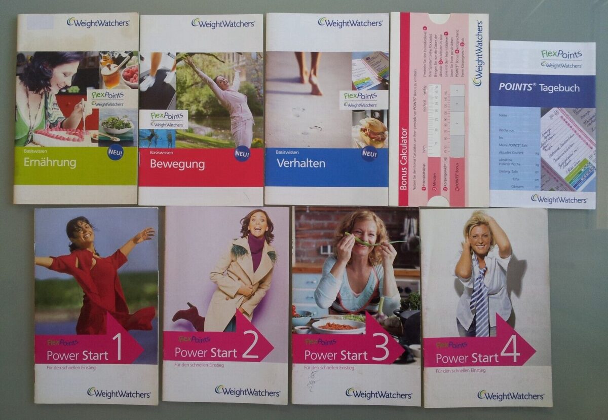 Weight Watchers Bücher Starterset FlexPoints