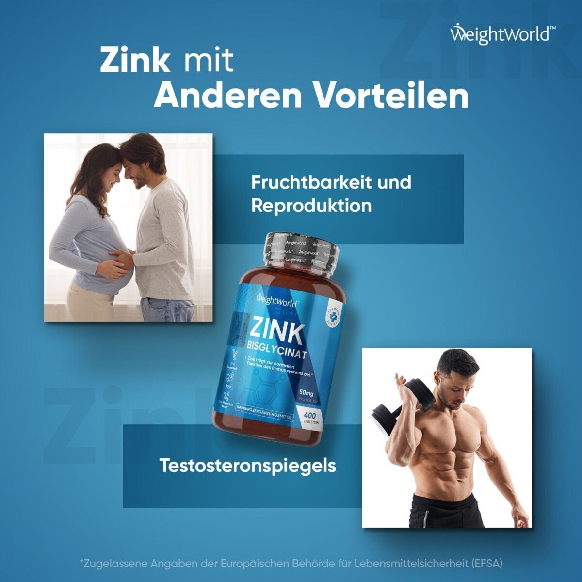 Zink Tabletten - 365Stk - 25mg - Zink hochdosiert zum Stoffwechsel & Immunsystem